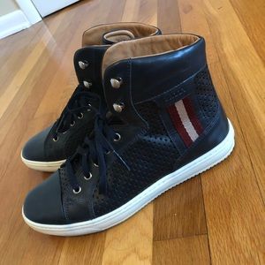 BALLY Men’s High Top Sneaker